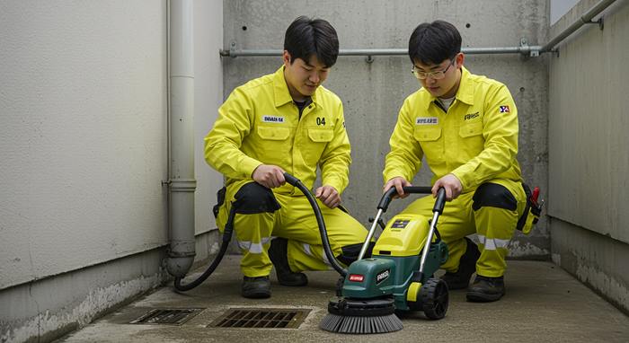 일패동 하수구 막힘, 꽉 막힌 배수구 시원하게