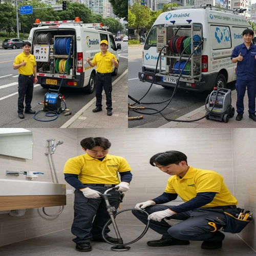 수석동 하수구막힘 업체 하수구 해결사가 왔어요