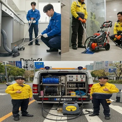 오남읍 변기막힘 업체 하수구 해결사가 왔어요