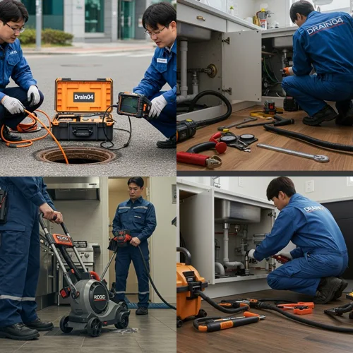 남양주 싱크대막힘 역류 꽉 막힌 운까지 뚫어