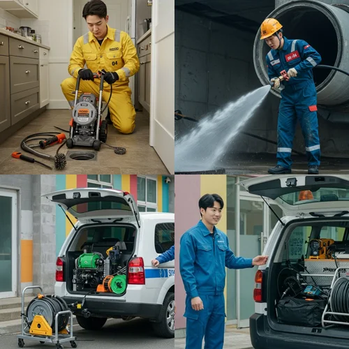 가운동 하수구 막힘 배수구 시원하게 뚫어 드릴게요