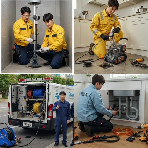 가운동 하수구막힘 업체 시원하게 뻥 뚫어 드릴게요