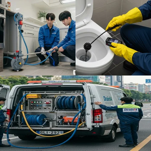 일패동 싱크대막힘 역류 통수 원스톱으로 해결