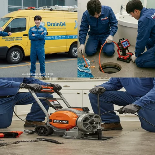 일패동 싱크대막힘 역류 통수 원스톱으로 해결