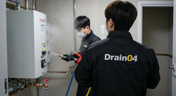 별내동 수도관 동방 하수구 꽁꽁 언 하수관 해결사