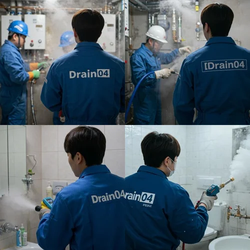 와부읍 수도관 동파 하수구 얼어붙은 하수도 문제 해결