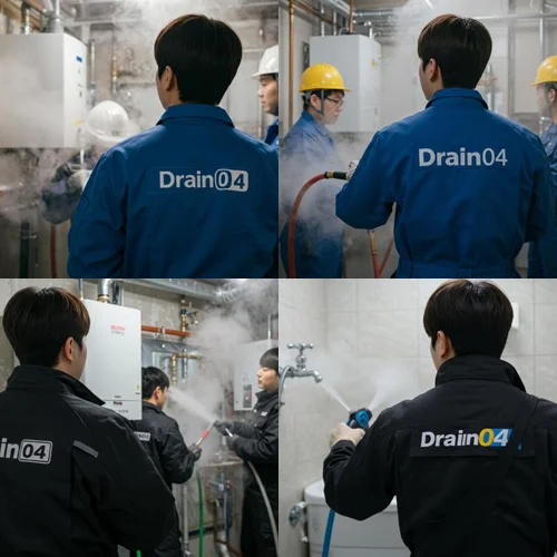 와부읍 수도관 동파 하수구 얼어붙은 하수도 문제 해결