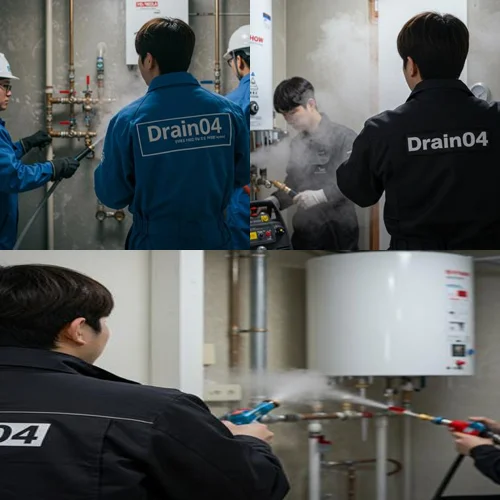 일패동 수도관 동파 하수구 겨울철 하수구 막힘 해결