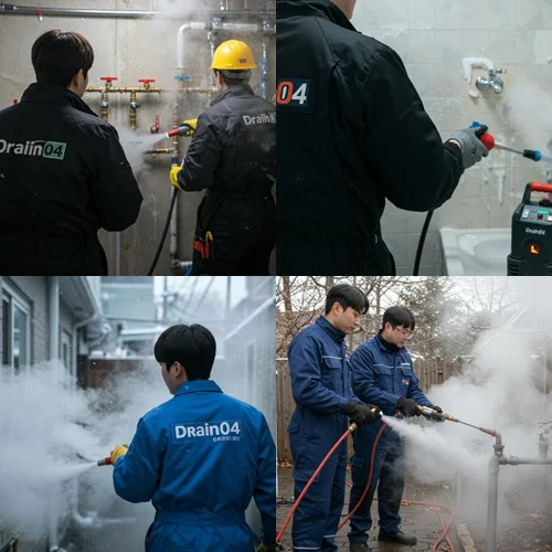 남양주 수도 동파 녹임 해빙 꽁꽁 언 배관 시원하게 녹여