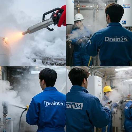 남양주 수도 동파 녹임 해빙 꽁꽁 언 배관 시원하게 녹여