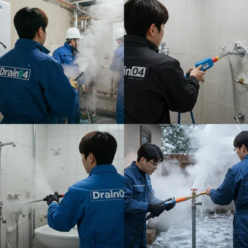 지금동 언 수도 녹임 해빙 업체 겨울철 하수구 걱정 끝