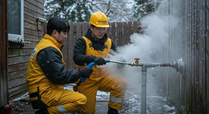 이패동 수도관 동파 하수구 하수구 해빙 전문가 출동