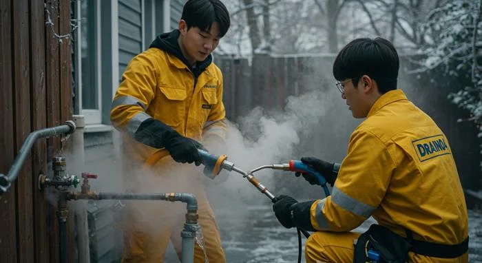 와부읍 수도 동파 녹임 해빙 동파 고민 저희가 끝내요