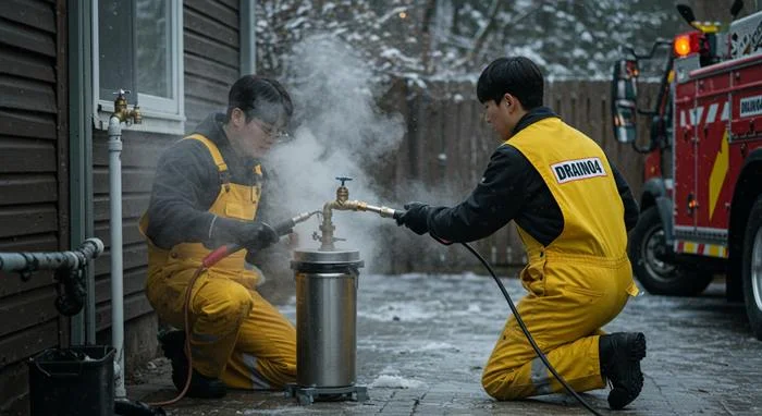 일패동 수도 동파 녹임 해빙 완벽하게 녹여드립니다