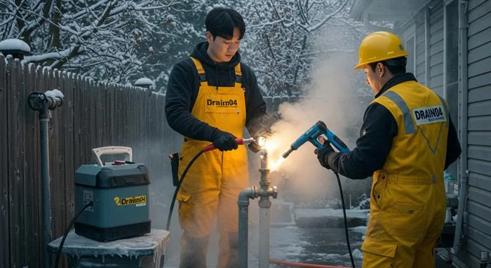 남양주 평내동 언 수도 녹임 해빙 업체 꽁꽁 언 하수도 완벽 복구