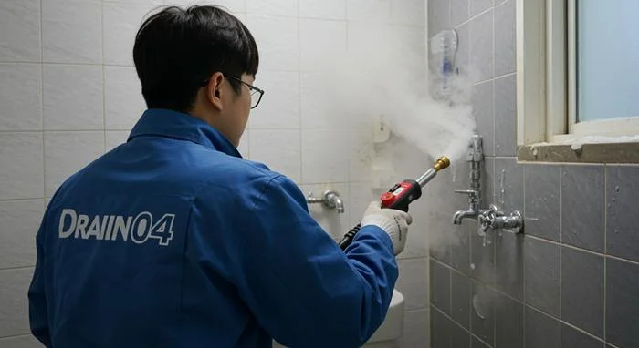 남양주 언수도 녹임 하수구 꽁꽁 언 수도 하수구 해결