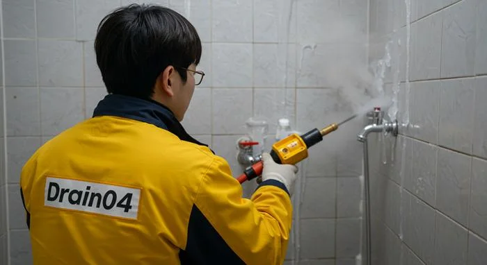 남양주 언수도 녹임 하수구 수도관 해빙과 하수구 통수