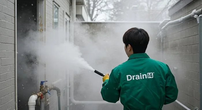 남양주 언수도 녹임 하수구 수도관 해빙과 하수구 통수