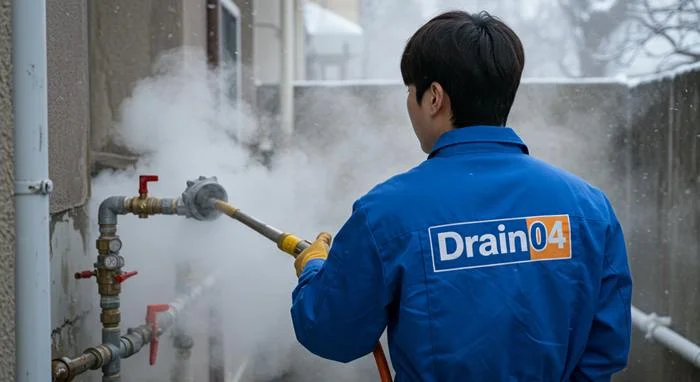 남양주 호평동 수도관 동파 하수구 꽁꽁 언 하수도 바로 녹여