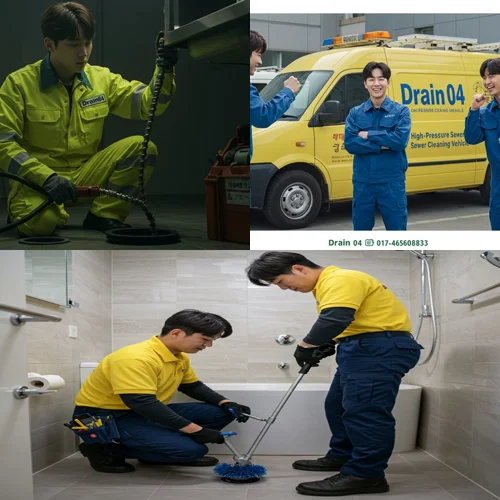 오남읍 하수구 막힘 배수구 묵은 때까지 싹 제거