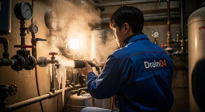 조안면 수도 동파 녹임 해빙 배관 동파 확실하게 해빙