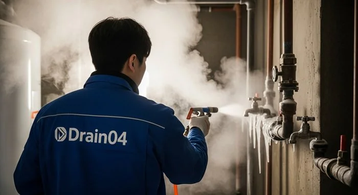 진건읍 수도관 동파 하수구 하수구 해빙 신속하게 처리