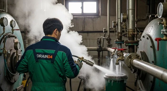 이패동 해빙 하수도 배관 업체 꽁꽁 언 하수도도 뚫어