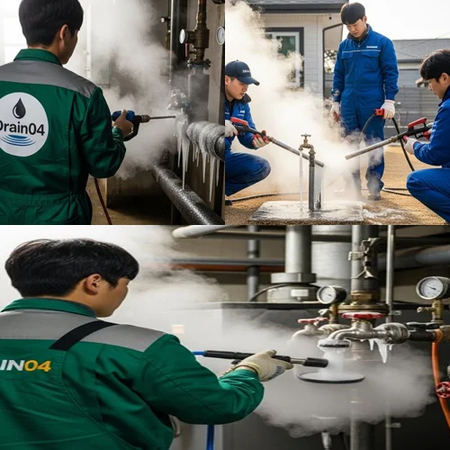 퇴계원면 수도관 동파 하수구 녹임 기술 끝판왕이 해결