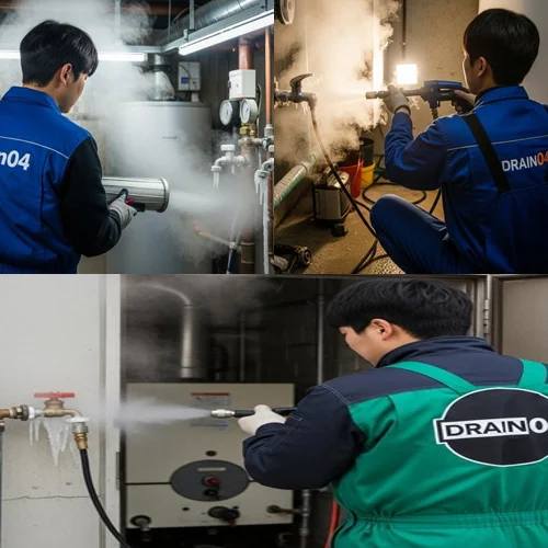 퇴계원면 수도관 동파 하수구 녹임 기술 끝판왕이 해결