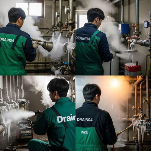 퇴계원면 언 수도 녹임 해빙 업체 녹여서 역류 문제 해결