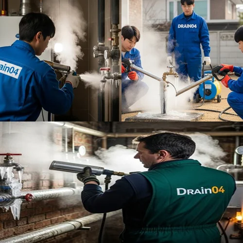 삼패동 수도관 동파 하수구 겨울 하수구는 저희에게