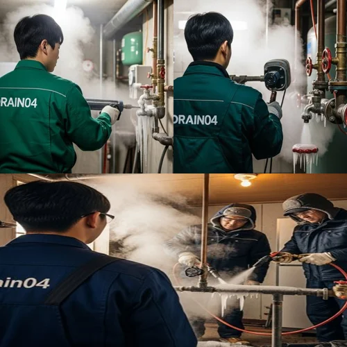 남양주시 해빙 하수도 배관 업체 꽁꽁 언 배관을 녹여드립니다