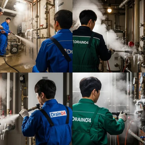 해빙 수도에서 시원한 녹임을 느끼며