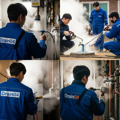 수돗물 녹임 사고 발생 시 빠르게 책임 업체를 할당해야 함