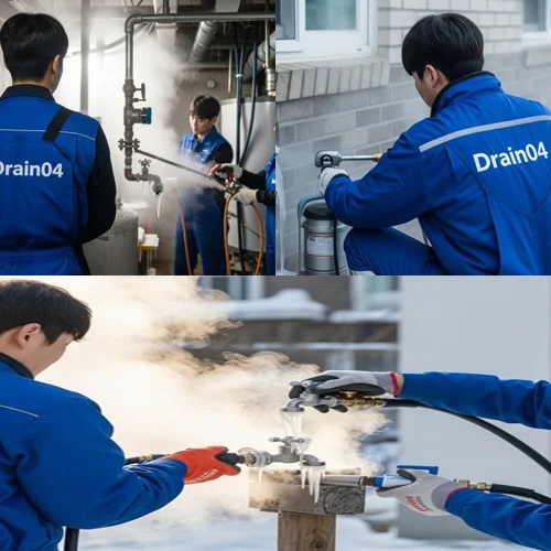 남양주 호평동 언 수도 녹임 해빙 업체 해빙과 통수 한 번에 해결