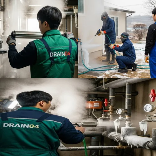 남양주 수도 동파 녹임 해빙 배관 해빙의 달인이 왔어요