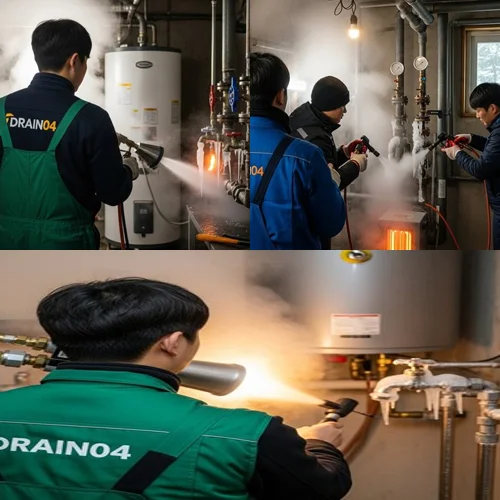 남양주 금곡동 수도관 동파 하수구 하수구 얼었을 때 긴급 출동