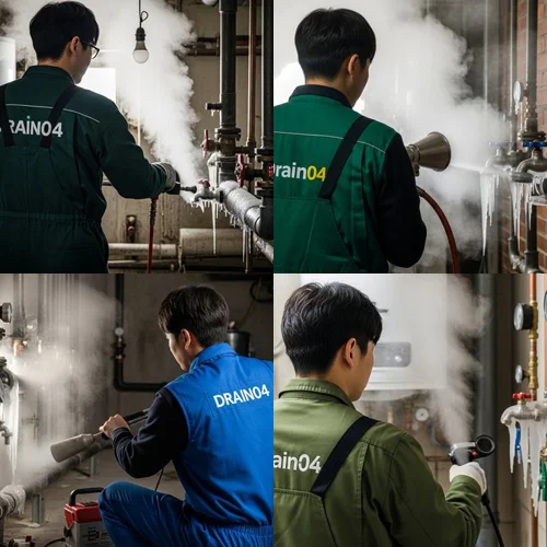 남양주 금곡동 수도관 동파 하수구 하수구 얼었을 때 긴급 출동