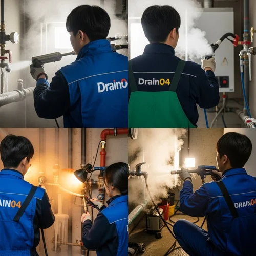 남양주시 하수구 해빙 얼었을때 하수구 막힘 동파 해결사