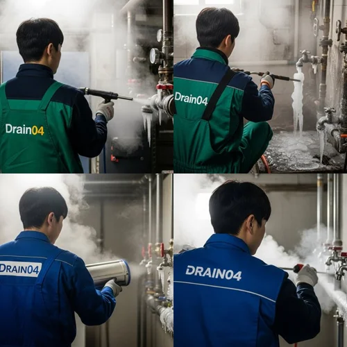 남양주시 수도관 동파 하수구 하수구 막힘까지 시원하게