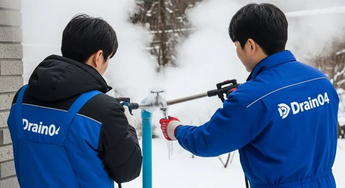 남양주 금곡동 해빙 하수도 배관 업체 녹여서 통수 확실 보장