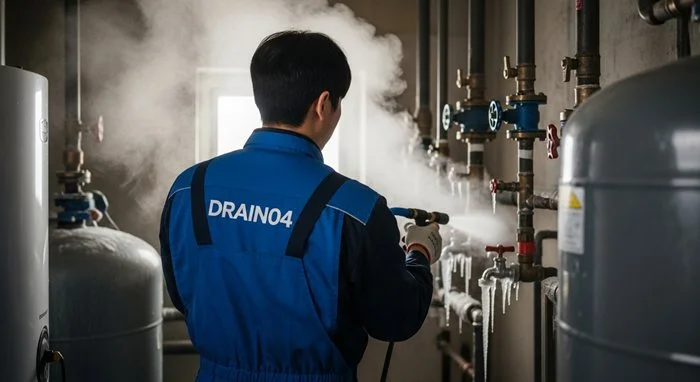 남양주 금곡동 해빙 하수도 배관 업체 녹여서 통수 확실 보장