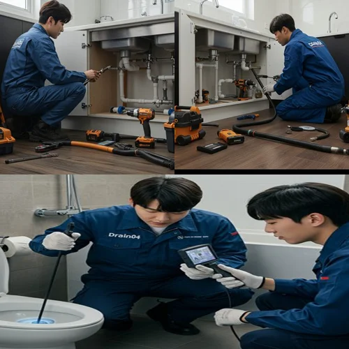 꼼꼼한 뒷정리까지 퇴계원면 변기막힘 업체