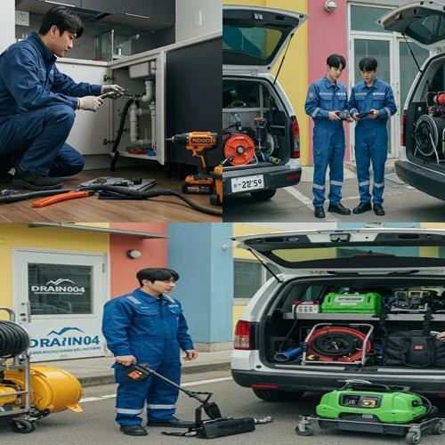 남양주 진접읍 하수구 막힘, 꽉 막힌 배수구가 흙탕물 범벅이었네요!