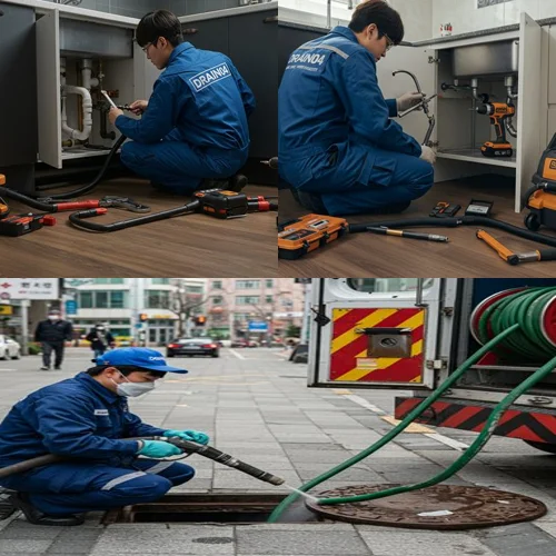 조안면 하수구 뚫음 하수도, 북한강변 식당 막힘 전문 해결 후기