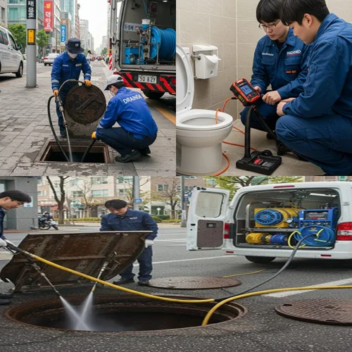 남양주 별내면 하수구 뚫음 하수도