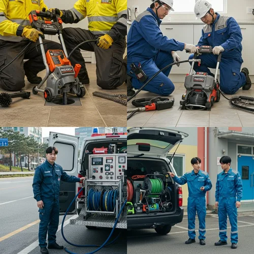 수석동 하수구 막힘 업체 강변 카페 배관 막힘 드디어 뚫고 광명 찾았어요 (감동)