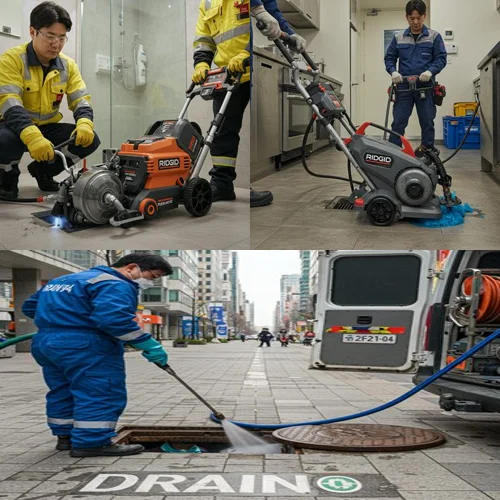 다산신도시 상가 기름때 제거 전문! 남양주 지금동 싱크대 막힘 배수구