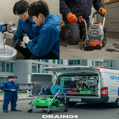 조안면 싱크대 막힘 배수구, 북한강변 식당 주방 말끔히 뚫었어요