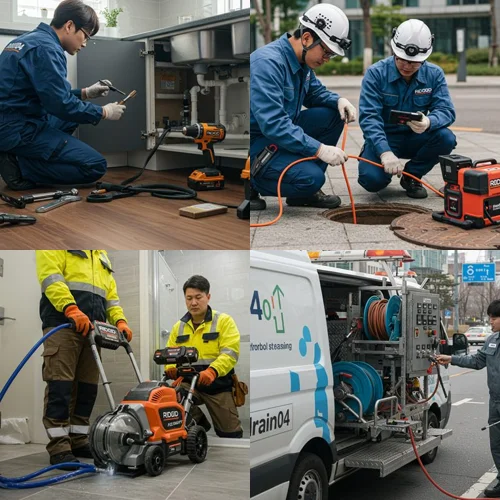 빌라 반지하 주방 역류 해결 남양주 양정동 싱크대 막힘 배수구